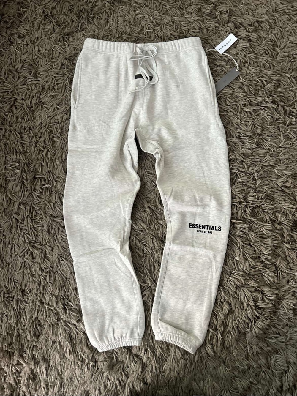 Fear of God Essentials Sweatpants SS22 Light Oatmeal - 100% Authentic MEDIUM